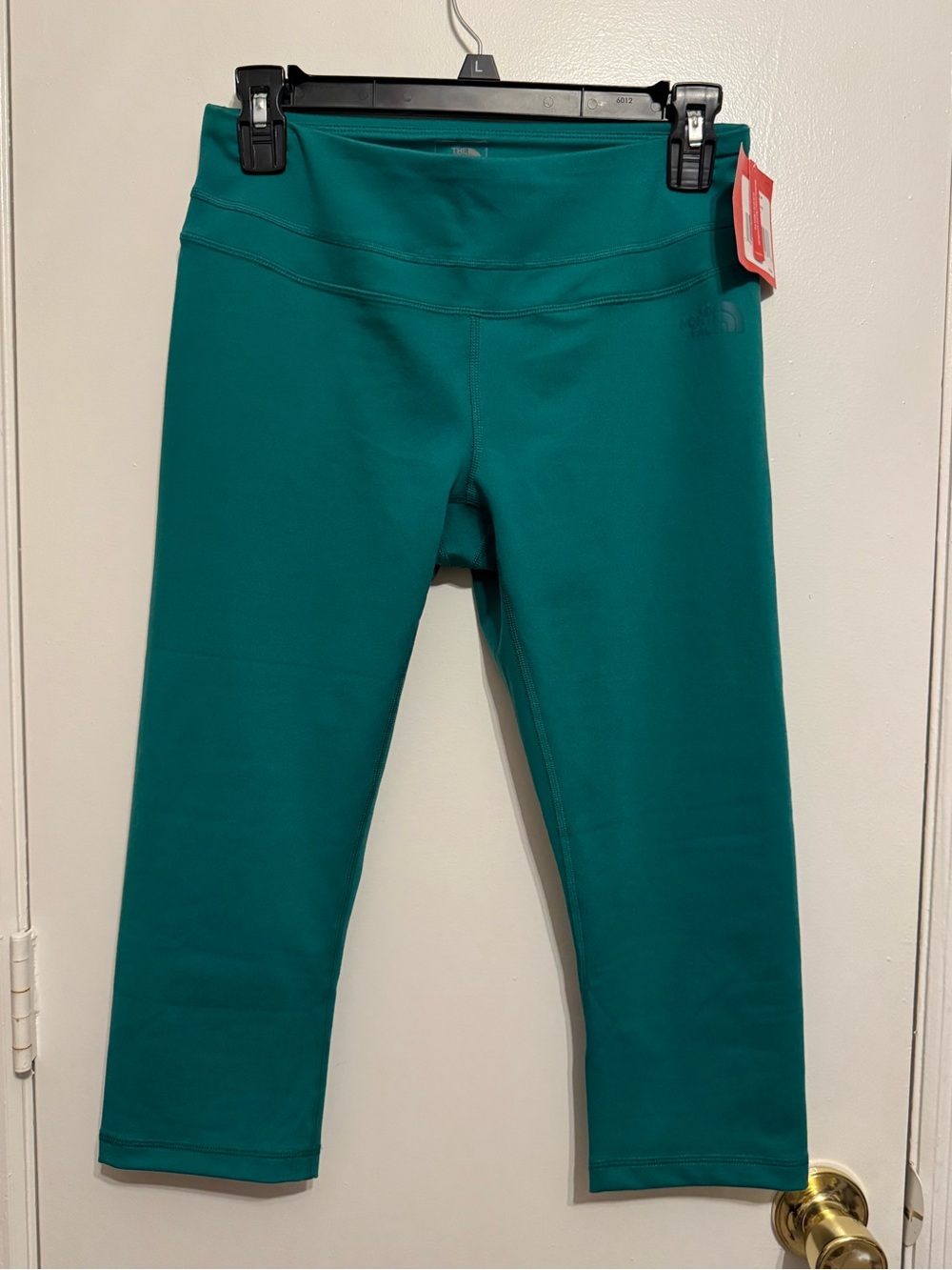 The North Face Teal Athletic Capri Leggings Women's Size M